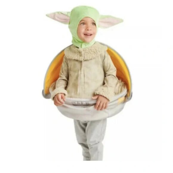 DISNEY Grogu Hover Pram Costume Star Wars The Mandalorian size 5
